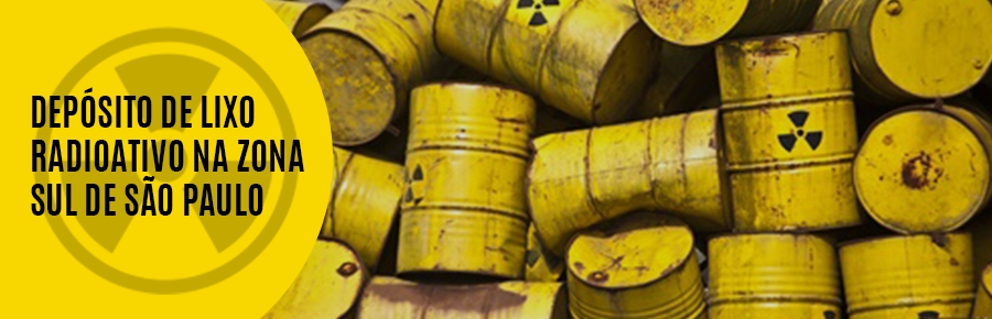 NUCLEMON -> Depósito de Lixo Radioativo na zona sul de São Paulo